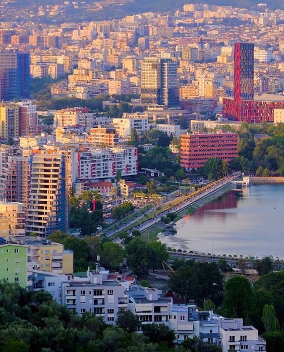 Tirana / Τίρανα: View